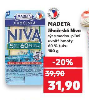 MADETA JIHOČESKÁ NIVA