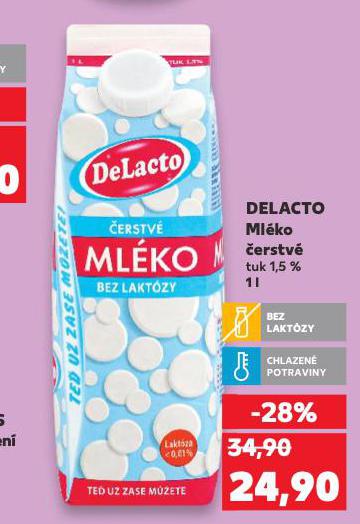 DELACTO ML�KO �ERSTV�