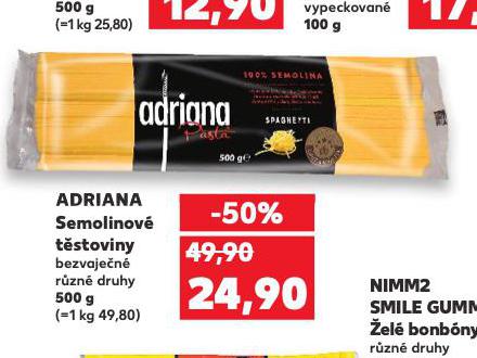 ADRIANA SEMOLINOV� T�STOVINY