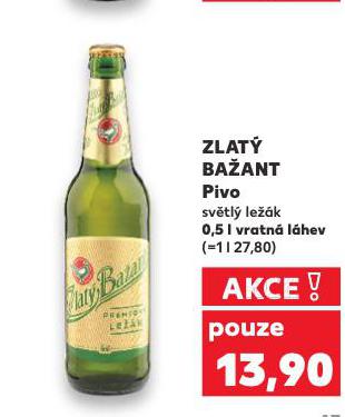 PIVO ZLATÝ BAŽANT