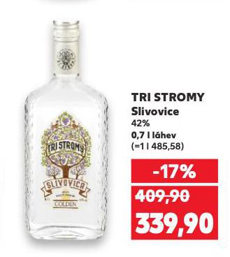 TRI STROMY SLIVOVICE