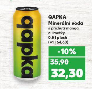 QAPKA MINER�LN� VODA