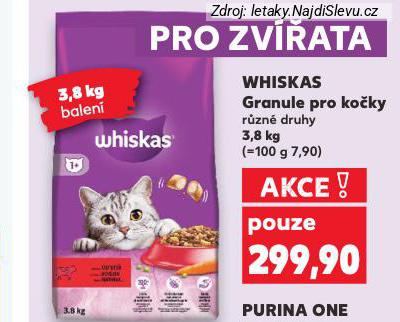WHISKAS GRANULE PRO KO�KY