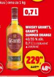 WHISKY GRANT'S SUMMER ORANGE