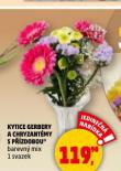 KYTICE GERBERY A CHRYZANTÉMY S PŘÍZDOBOU
