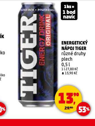 ENERGETICK� N�POJ TIGER