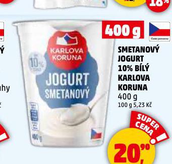 SMETANOV� JOGURT