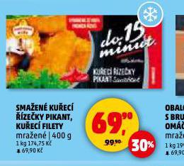 SMAŽENÉ KUŘECÍ FILETY