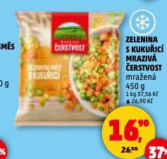 ZELENINA S KUKU�IC� MRAZIV� �ERSTVOST