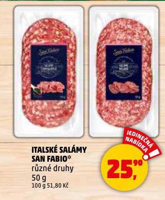 ITALSK� SAL�MY SAN FABIO