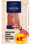 PROSCIUTTO CRUDO AFFETTATO SAN FABIO