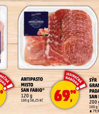 ANTIPASTO MISTO SAN FABIO