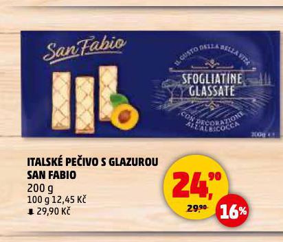 ITALSK� PE�IVO S GLAZUROU SAN FABIO
