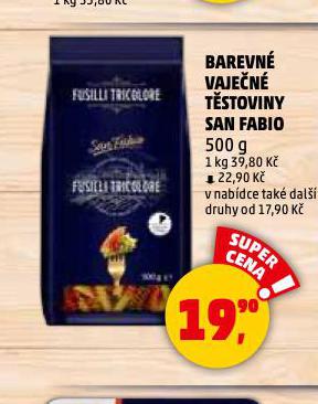 BAREVN� VAJE�N� T�STOVINY SAN FABIO