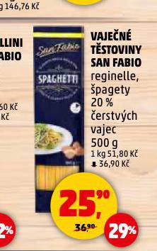 VAJE�N� T�STOVINY SAN FABIO