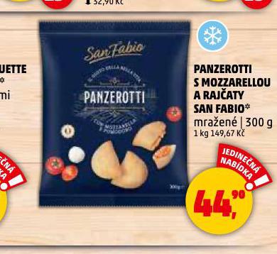 PANZEROTTI S MOZZARELLOU A RAJČATY SAN FABIO