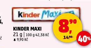 KINDER MAXI