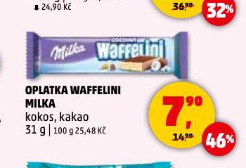OPLATKA WAFFELINI MILKA