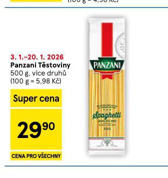 PANZANI T�STOVINY