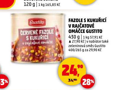 FAZOLE S KUKU�IC� V RAJ�ATOV� OM��CE GUSTITO