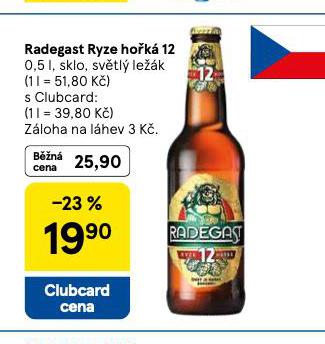 PIVO RADEGAST RYZE HO�K� 12
