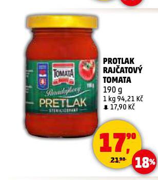 PROTLAK RAJ�ATOV� TOMATA
