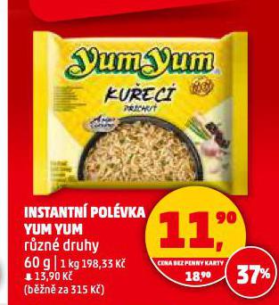YUM YUM INSTANTN� POL�VKA