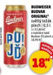 PIVO BUDWEISER BUDVAR