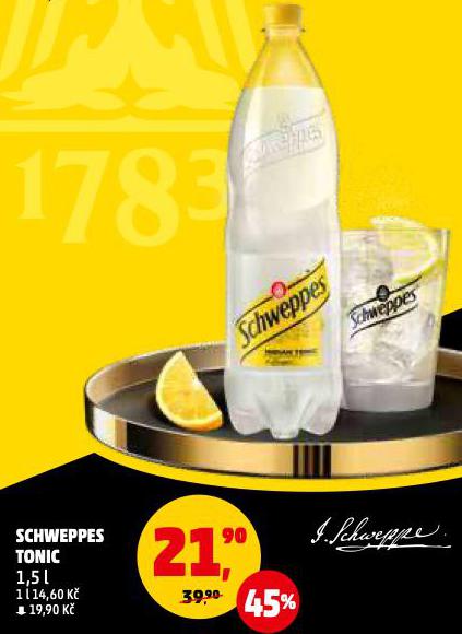 TONIC SCHWEPPES