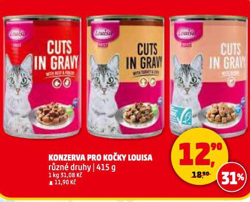 LOUISA KONZERVA PRO KO�KY