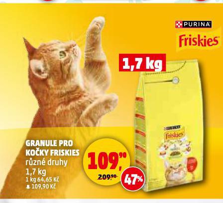 FRISKIES GRANULE PRO KOČKY