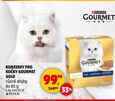 GOURMET GOLD KONZERVY PRO KO�KY