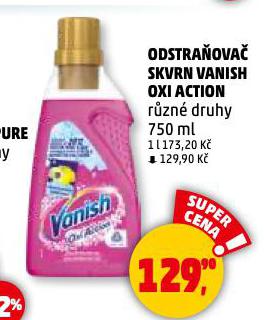 VANISH OXI ACTION ODSTRAŇOVAČ SKVRN