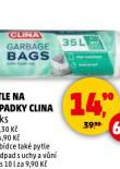 PYTLE NA ODPADKY CLINA