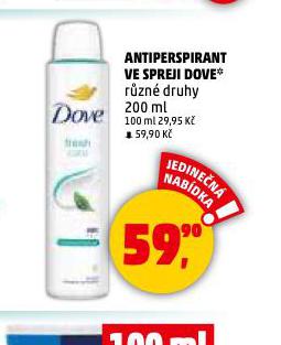 DOVE ANTIPERSPIRANT