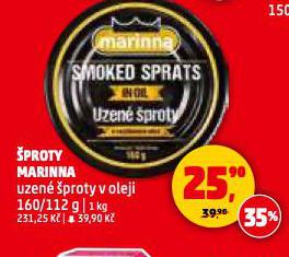ŠPROTY MARINNA