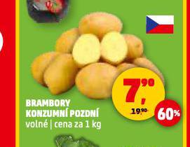 BRAMBORY KONZUMN� POZDN�