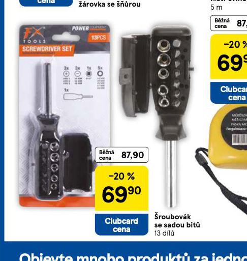 ŠROUBOVÁK SE SADOU BITŮ