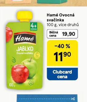 HAMÉ OVOCNÁ SVAČINKA