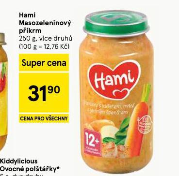 HAMI MASOZELENINOV� P��KRM