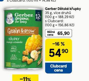 GERBER BIO D�TSK� K�UPKY