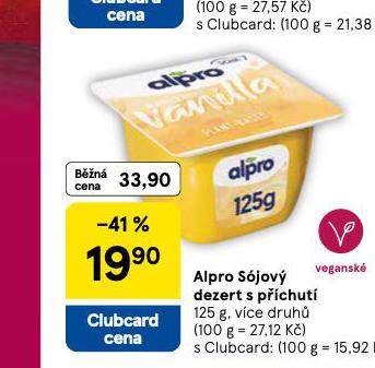 ALPRO S�JOV� DEZERT S P��CHUT�