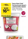 TESCO PLANT CHEF FERMENTOVAN� DEZERT Z KOKOSOV�HO N�POJE