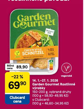 GARDEN GOURMET ROSTLINN� V�ROBKY