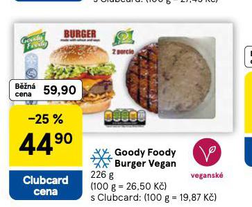 GOODY FOODY BURGER VEGAN
