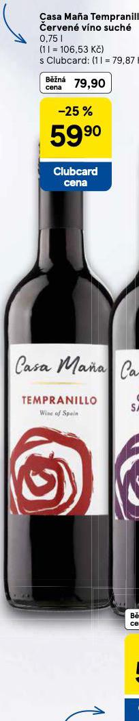 CASA MA�A TEMPRANILLO 