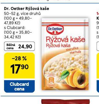 DR. OETKER RÝŽOVÁ KAŠE