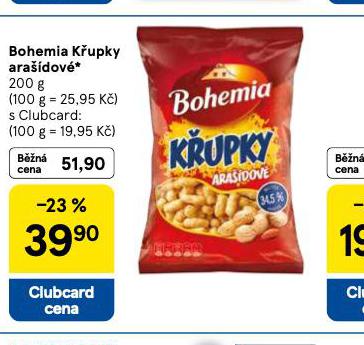 BOHEMIA KŘUPKY ARAŠÍDOVÉ