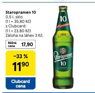 PIVO STAROPRAMEN 10
