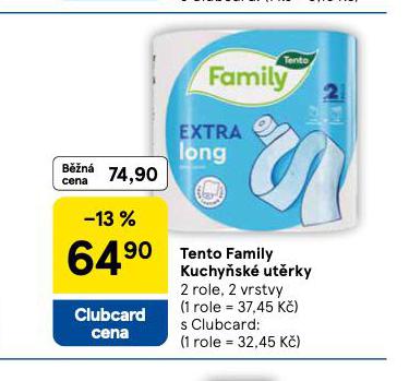 TENTO FAMILY KUCHYŇSKÉ UTĚRKY